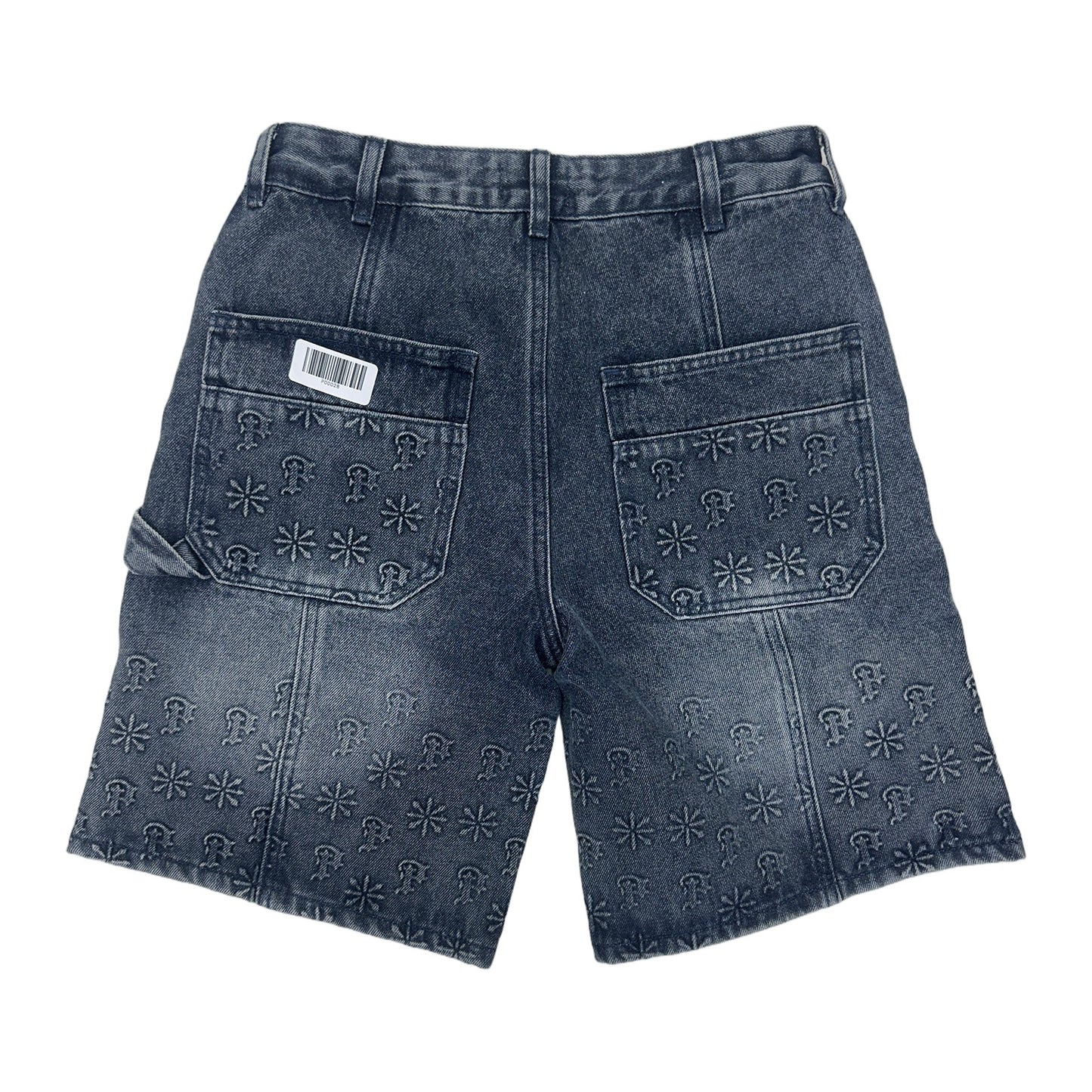 Prestige Flag Print Carpenter Denim Short