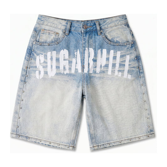 Sugarhill "Dallas" Jorts — Light Wash