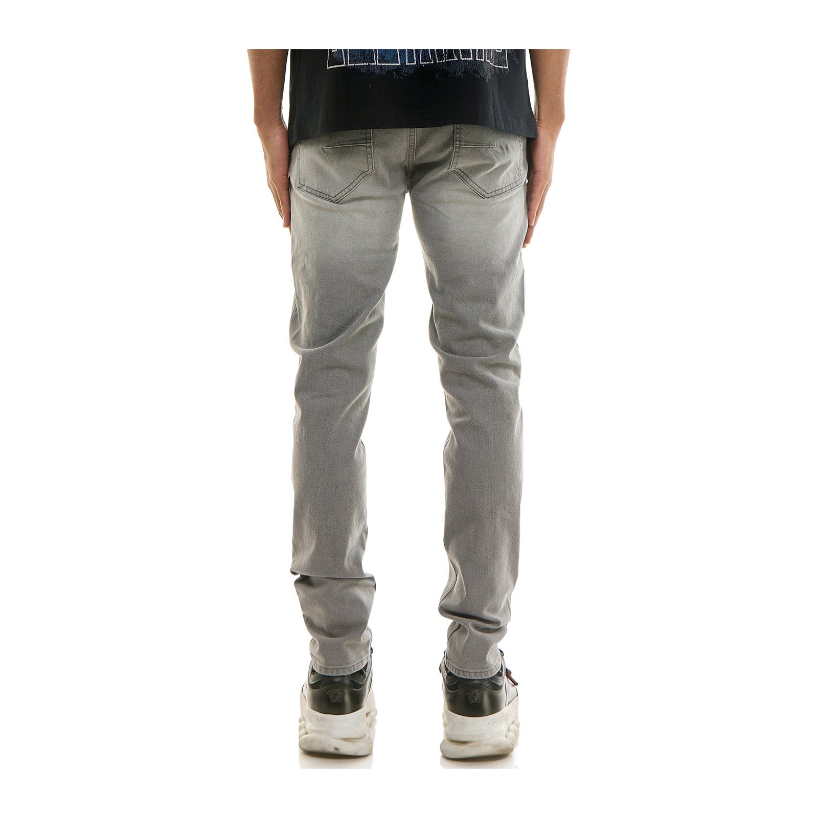 KDNK Peace of Mind Skinny Jean — Grey