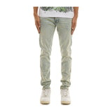 KDNK Stud Rhinestone Skinny Jean — Light Blue