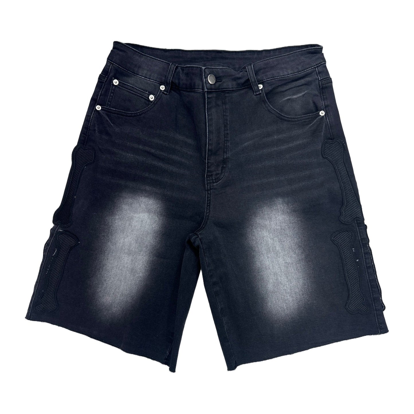 Concept LA "Monroe" Jorts — Black Wash