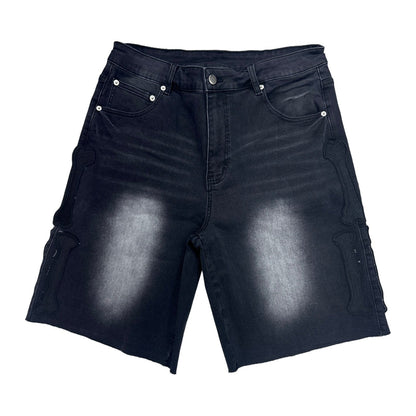 Concept LA "Monroe" Jorts — Black Wash