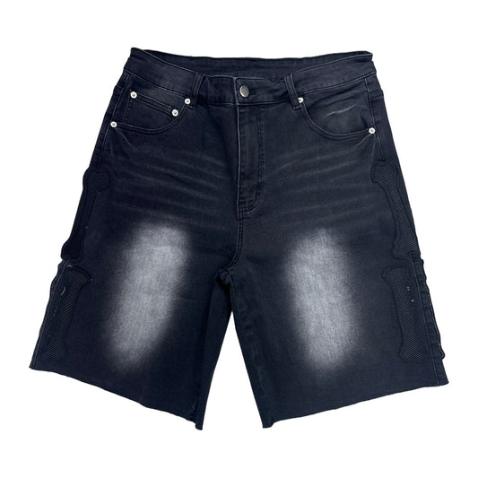 Concept LA "Monroe" Jorts — Black Wash