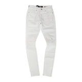 Ransom London "Snow" Clean Denim — White
