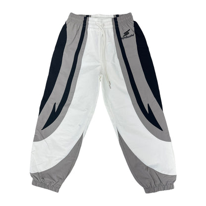 Syndicate Nylon Pant 3 — White/Grey