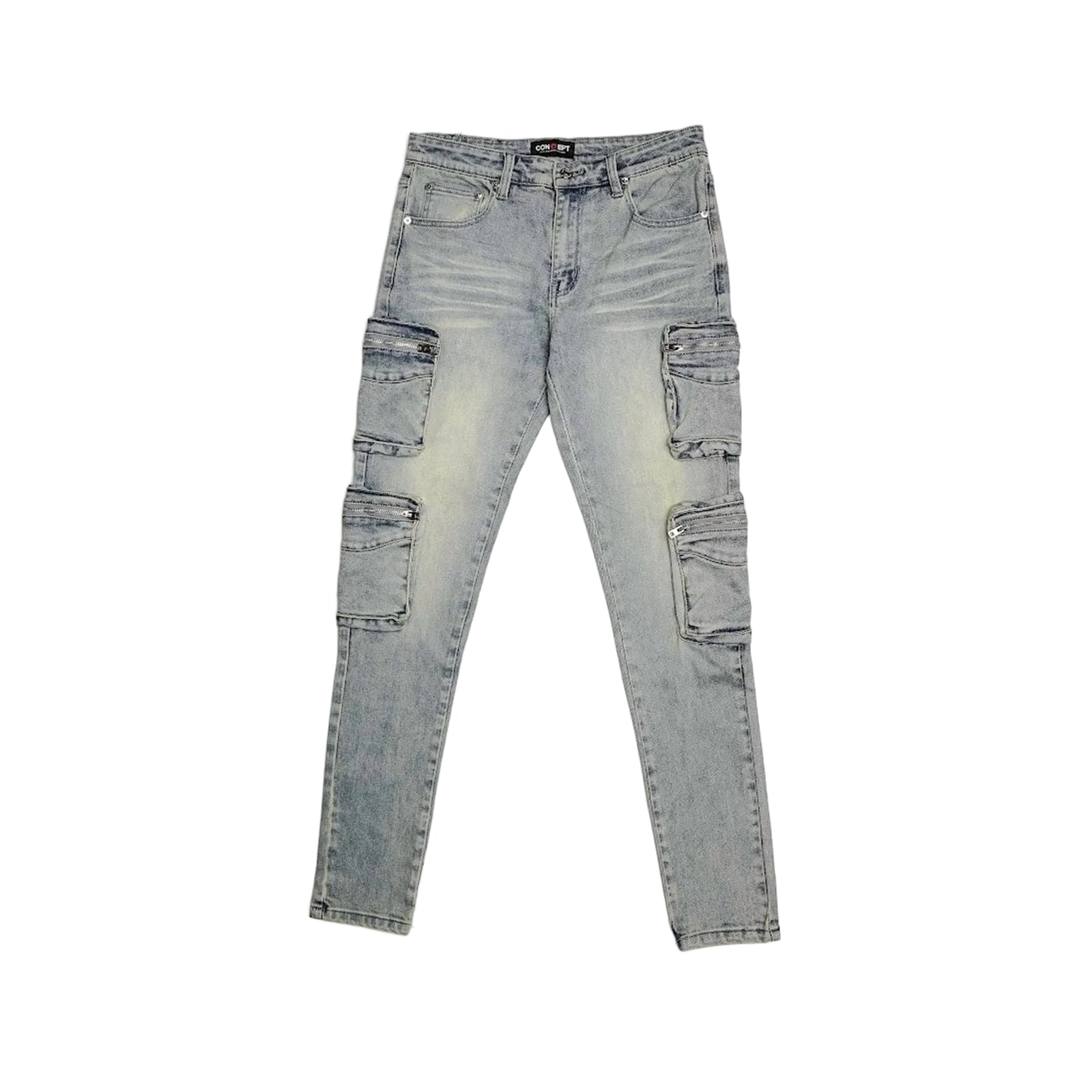 Concept Dunkirk Cargo Denim — Light Blue