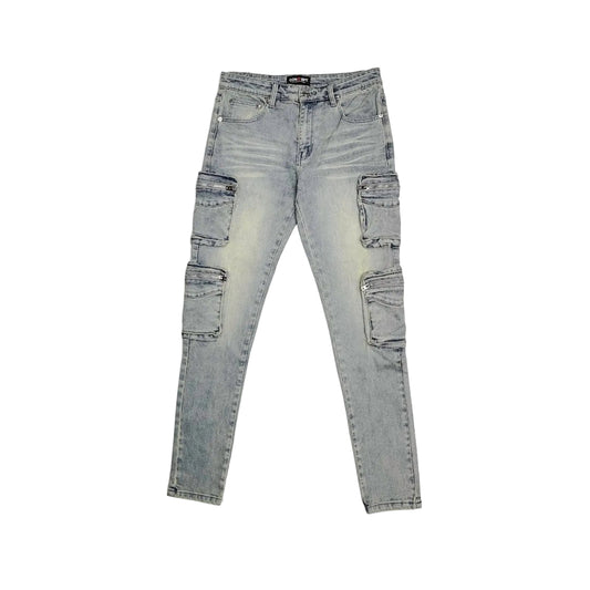 Concept Dunkirk Cargo Denim — Light Blue