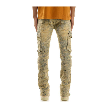 KDNK JQD2 Cargo Jean — Tinted Blue, view 3