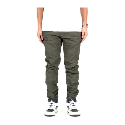 Kleep "Rosemont" Skinny Twill Pant — Olive