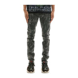 KDNK Rhinestoned Camo Pant — Black Camo