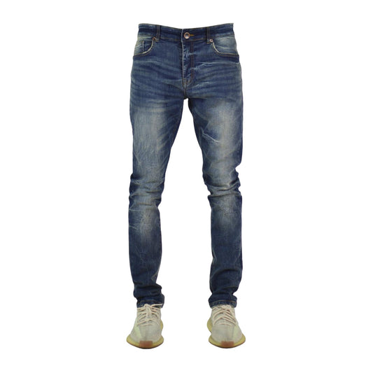 Focus 3423 Clean Skinny Denim — Vintage Blue