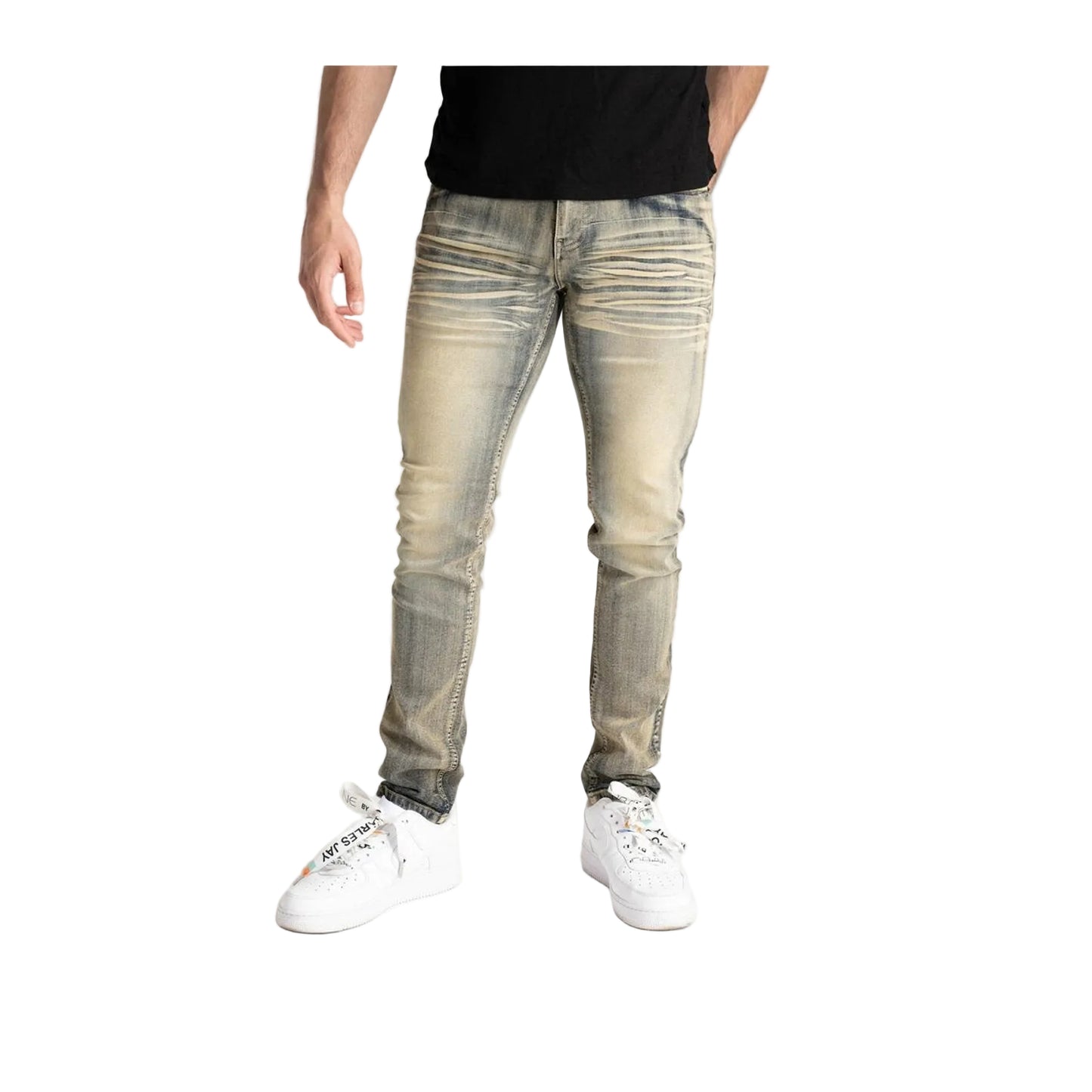 Spark Basic Stretch Denim — Dark Indigo