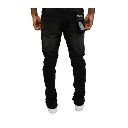Concept LA "Summit" Jean — Black Wash, view 2