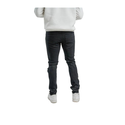 Spark Slim Fit Stretch Jean — Jet Black, view 3