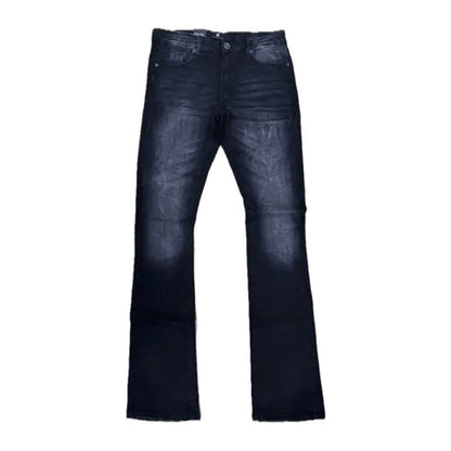 Focus 5251 Washed Denim — Black