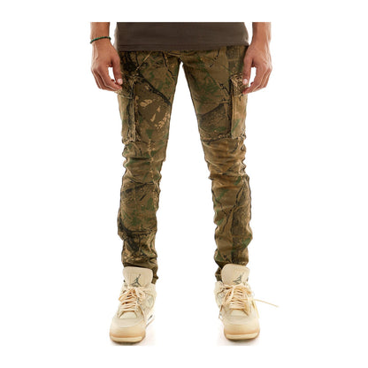 KDNK Hunter's Cargo Pant — Camo Olive