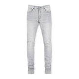Focus 5244 Premium Clean Slim Denim — Light Grey