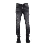 Focus 2418 Slim Taper Jean — Black Wash