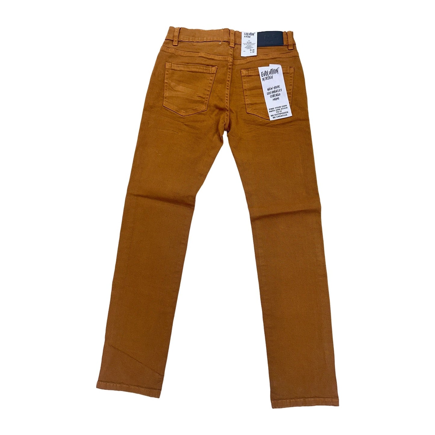 Evolution in Design Slim Jean — Wheat
