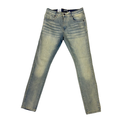 Focus 5244 Premium Clean Slim Denim — Lt Vintage Wash