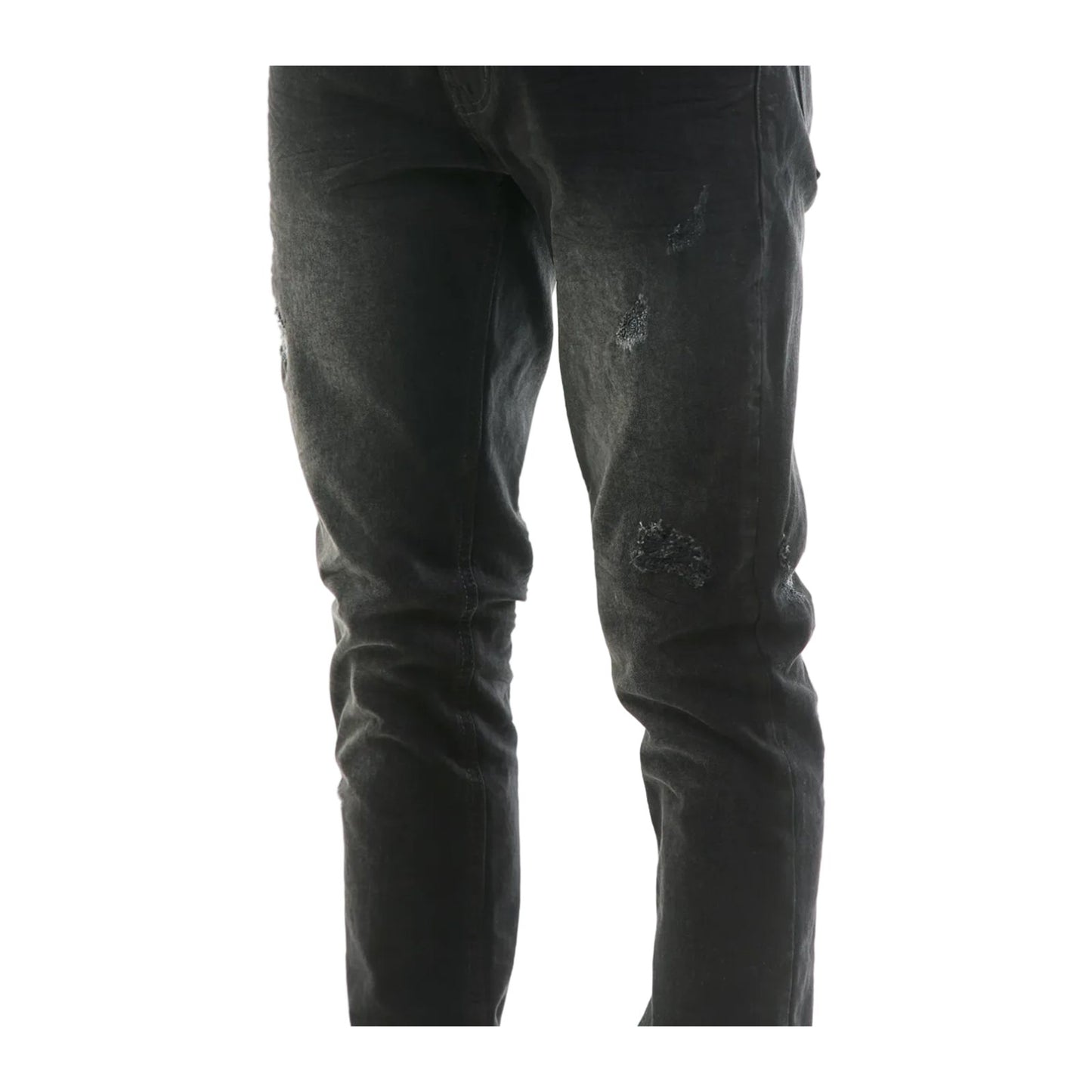 KDNK Rip & Repair Jean — Black