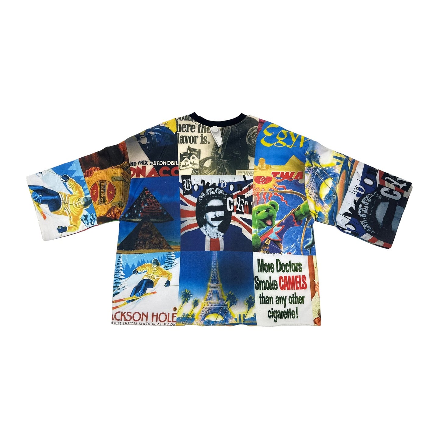 syndicate nostalgic cropped tee sync