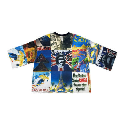 syndicate nostalgic cropped tee sync