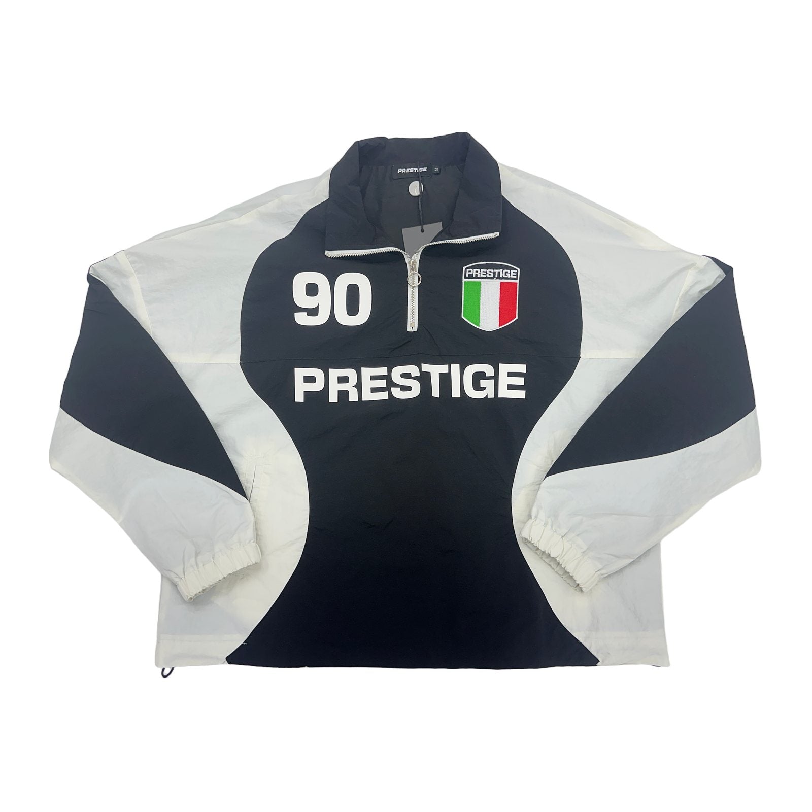 prestige green white red 90 hoodie