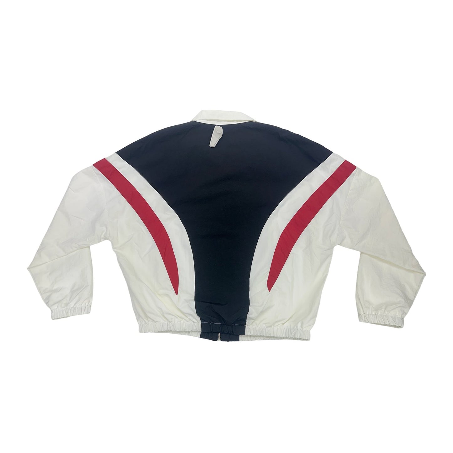 prestige red black white nylon jacket