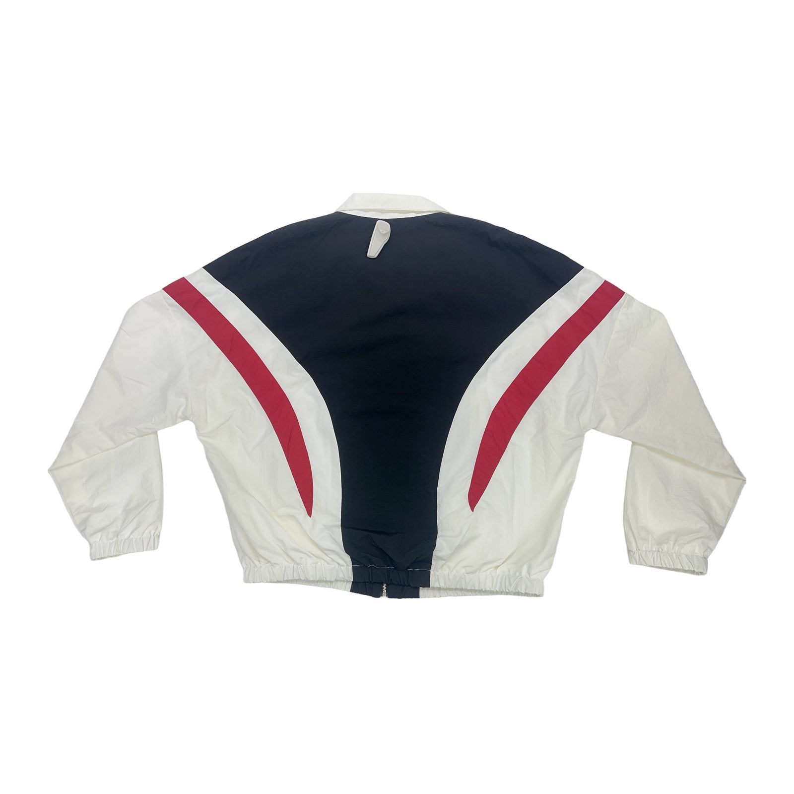 prestige red black white nylon jacket