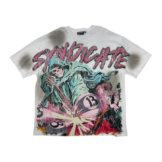 syndicate 13 white os sst tee