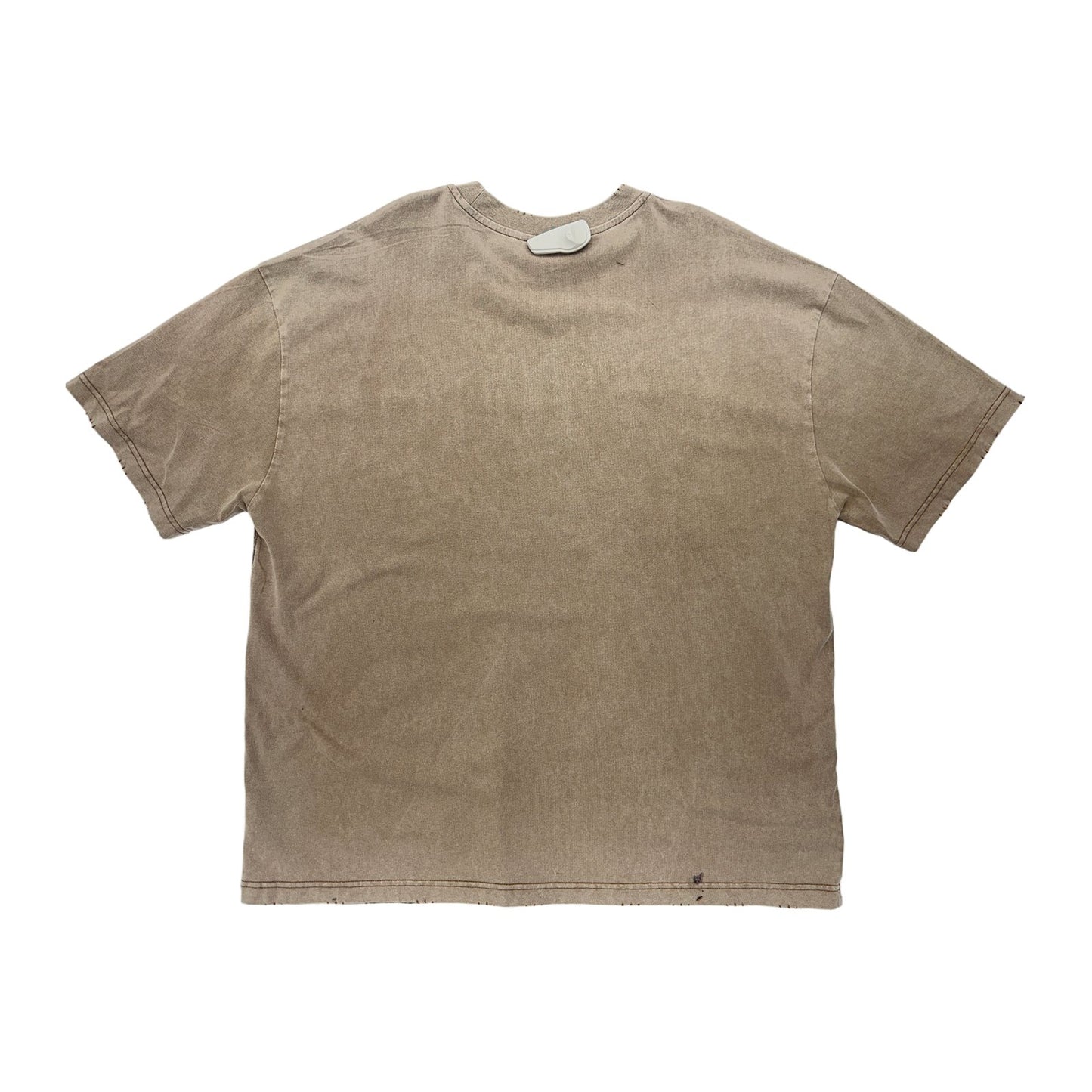 syndicate racing brown wash sst tee