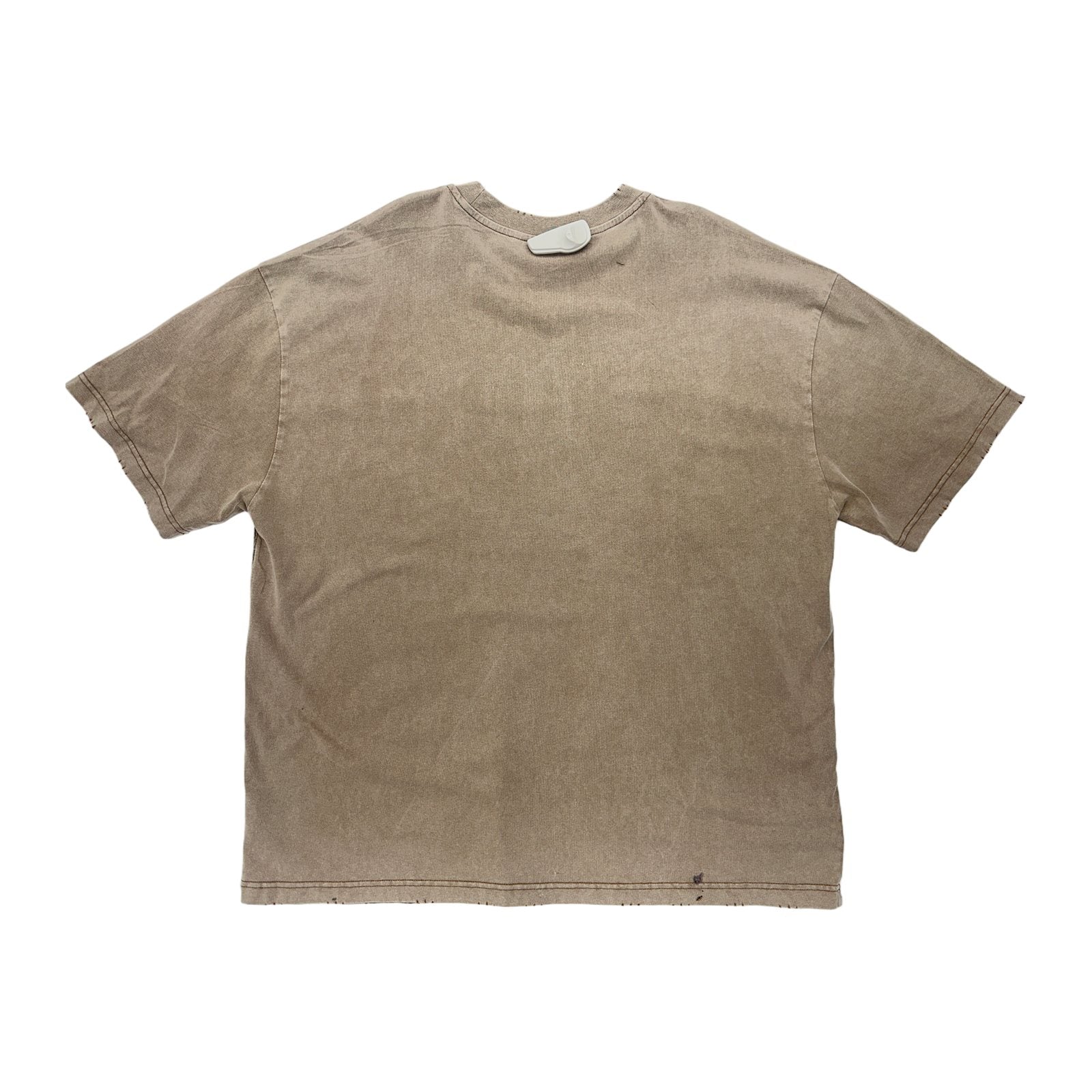 syndicate racing brown wash sst tee