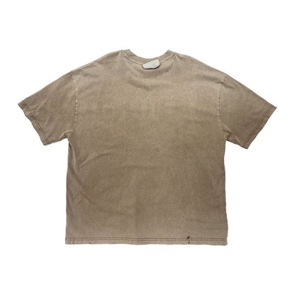 syndicate racing brown wash sst tee