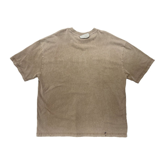 syndicate racing brown wash sst tee