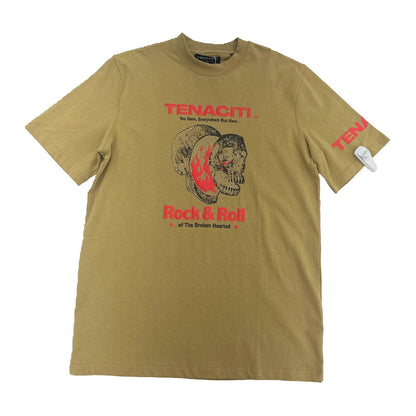 Tenaciti Studios "Rock & Roll" Tee - Khaki