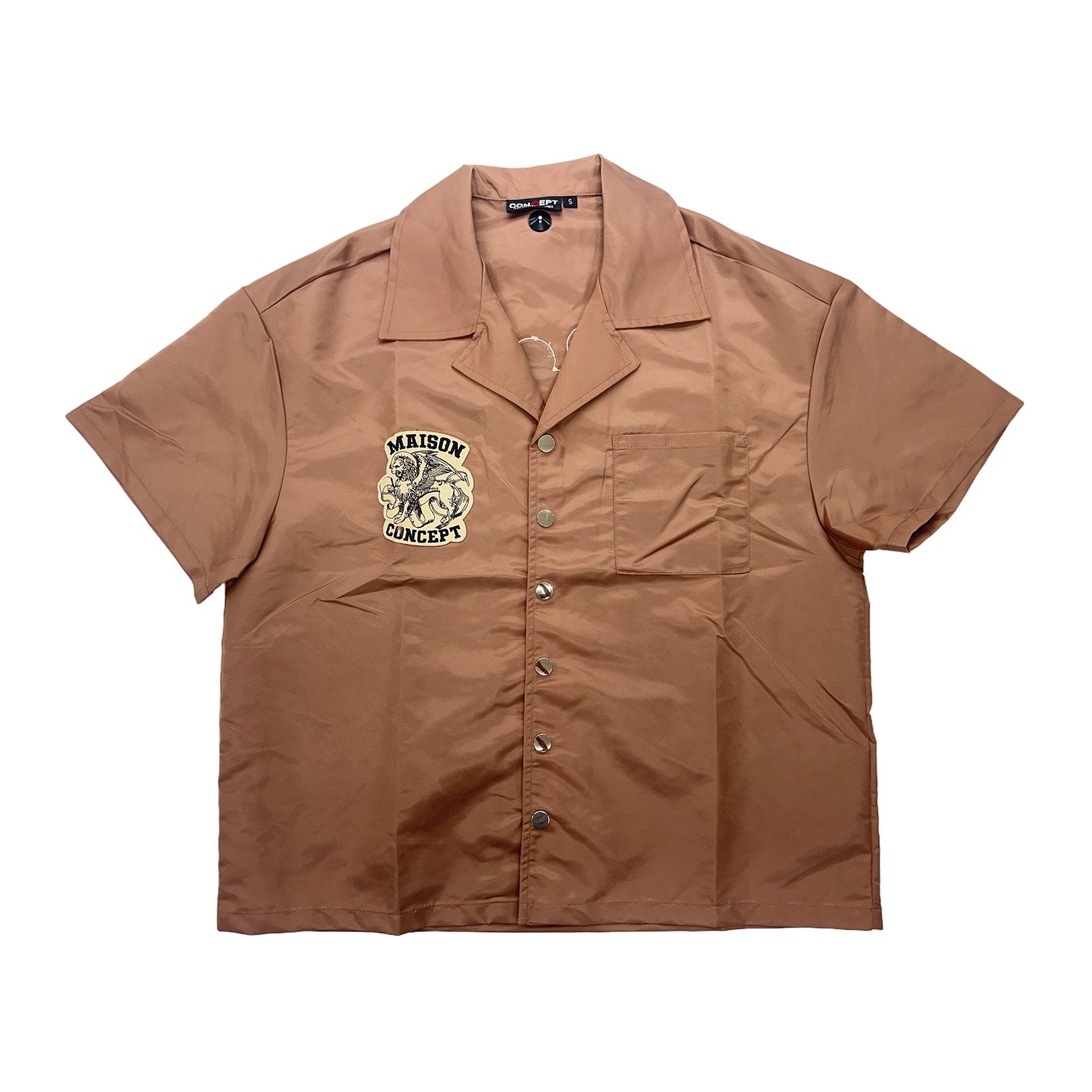 concept la maison concept brown top tee