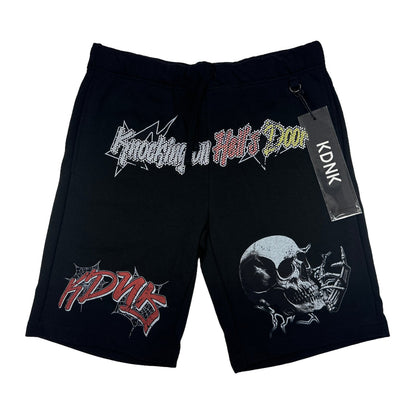 kdnk knockin on hells door shorts black