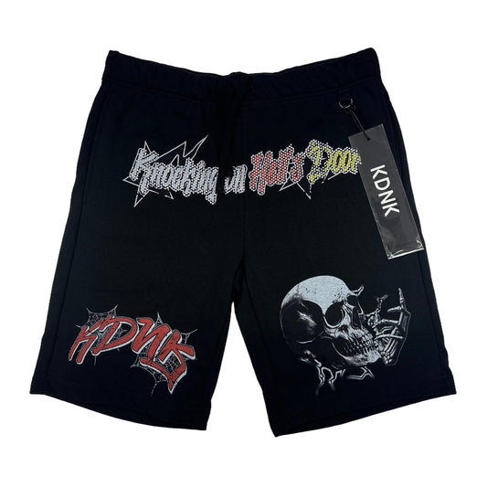 kdnk knockin on hells door shorts black