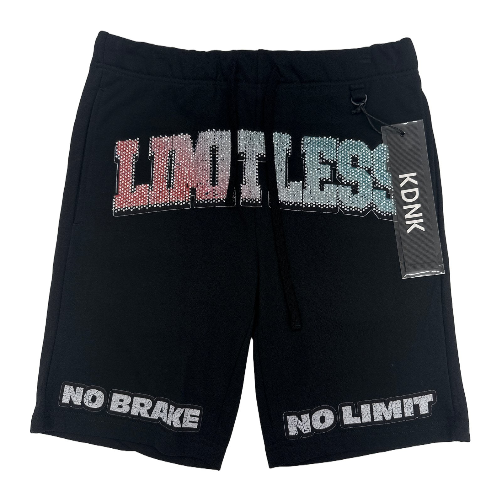 kdnk limitless shorts black