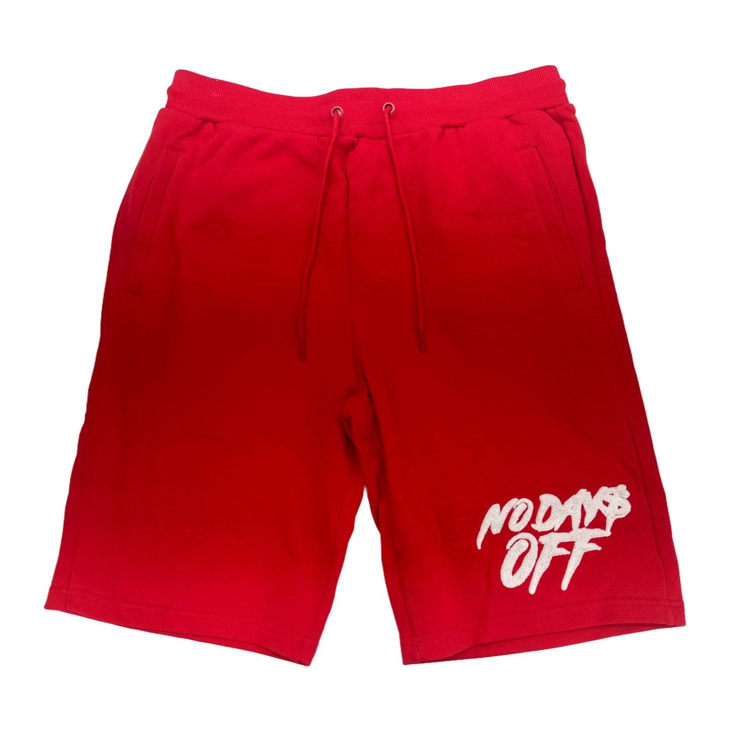 point blank no days off shorts red