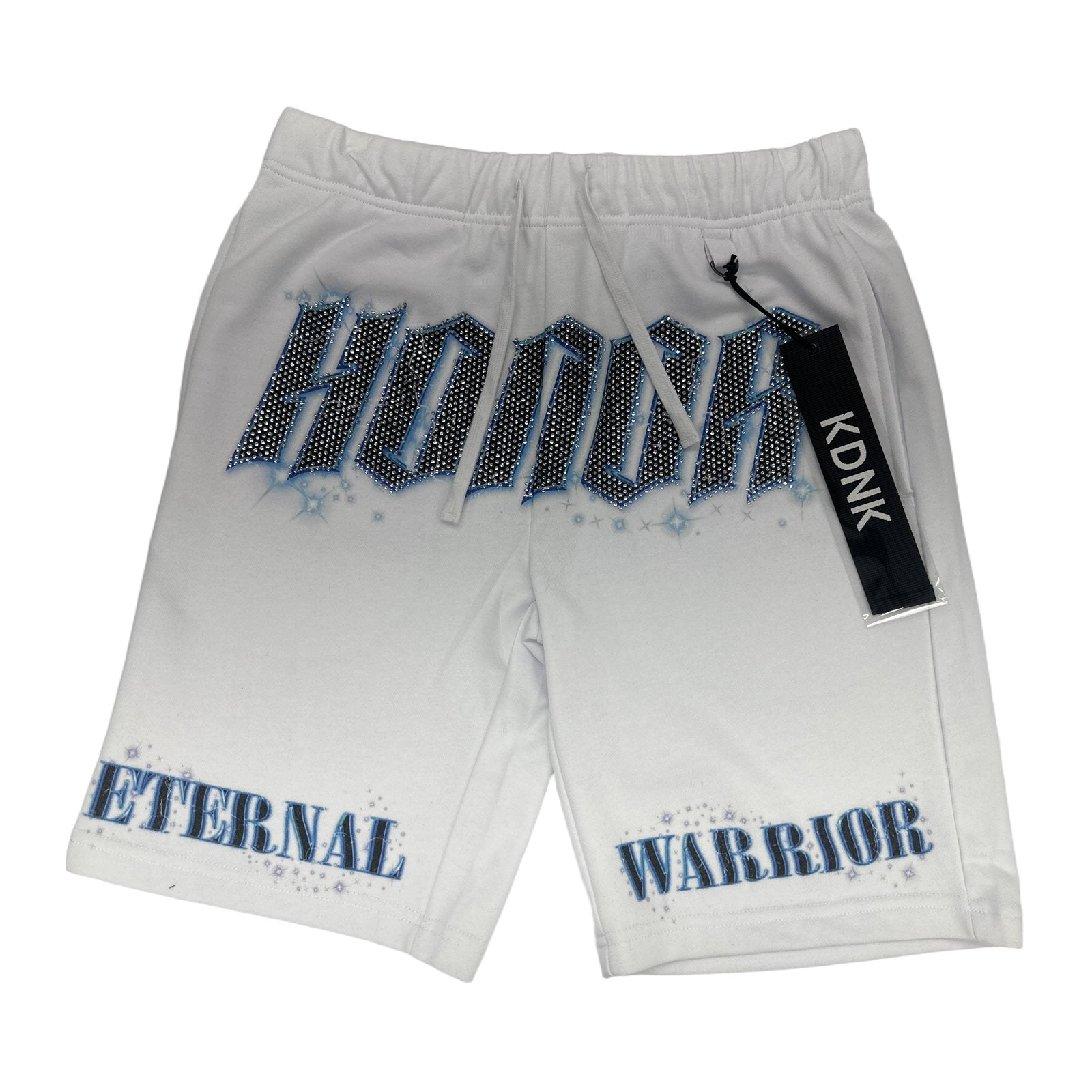 kdnk honor shorts white