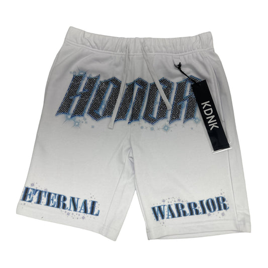 kdnk honor shorts white