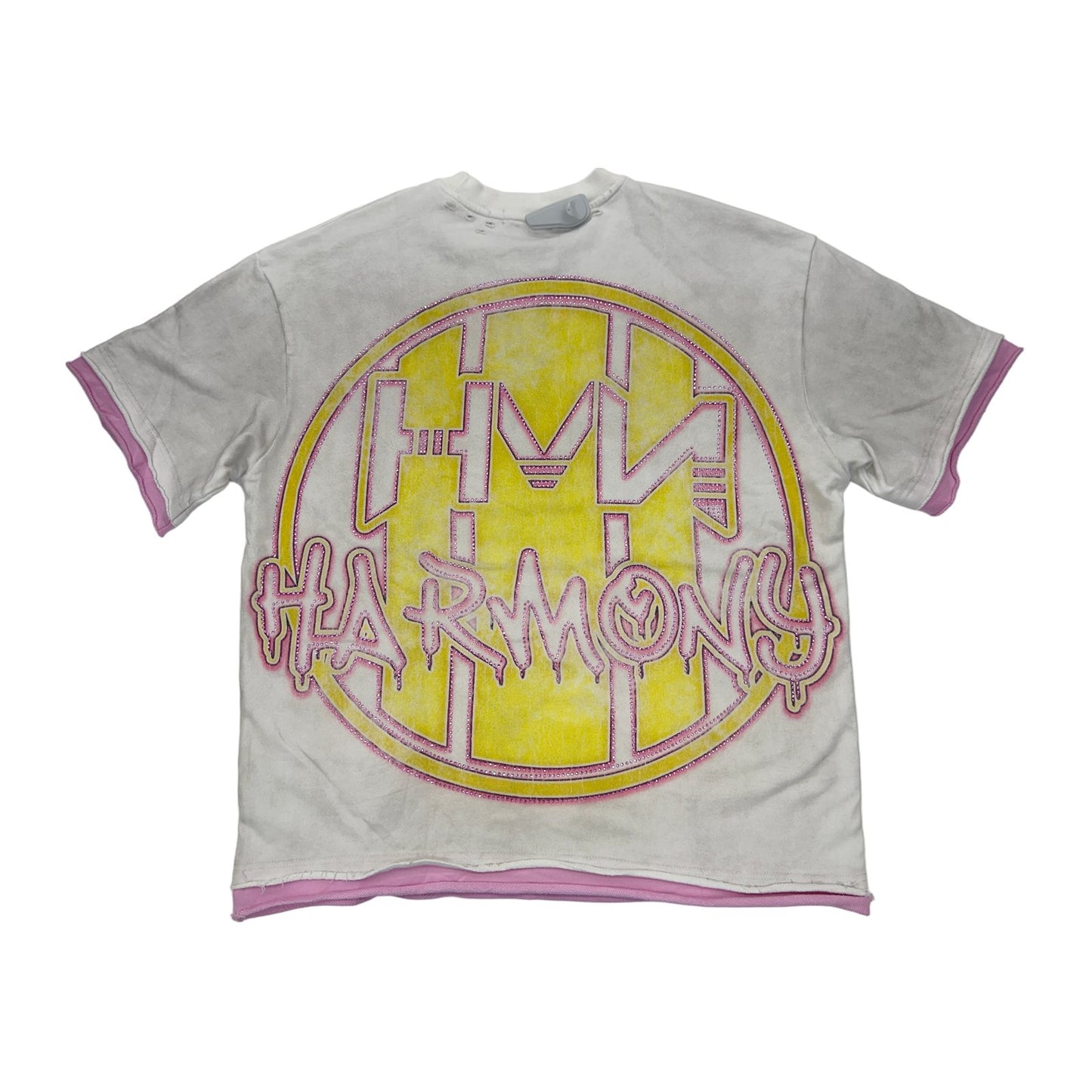 harmony hmn pink guitar tee