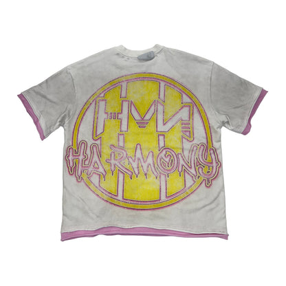 harmony hmn pink guitar tee