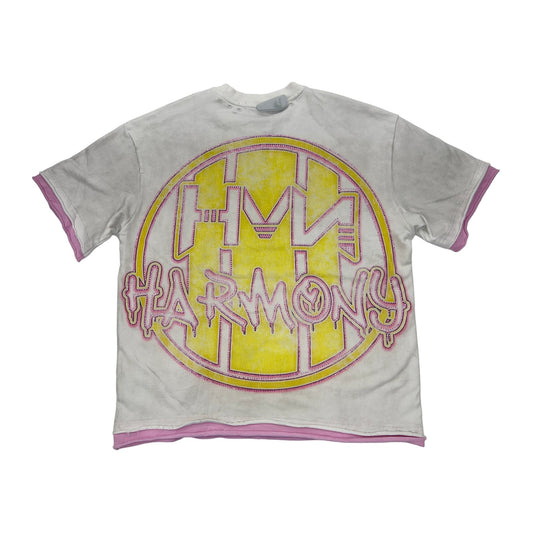 harmony hmn pink guitar tee