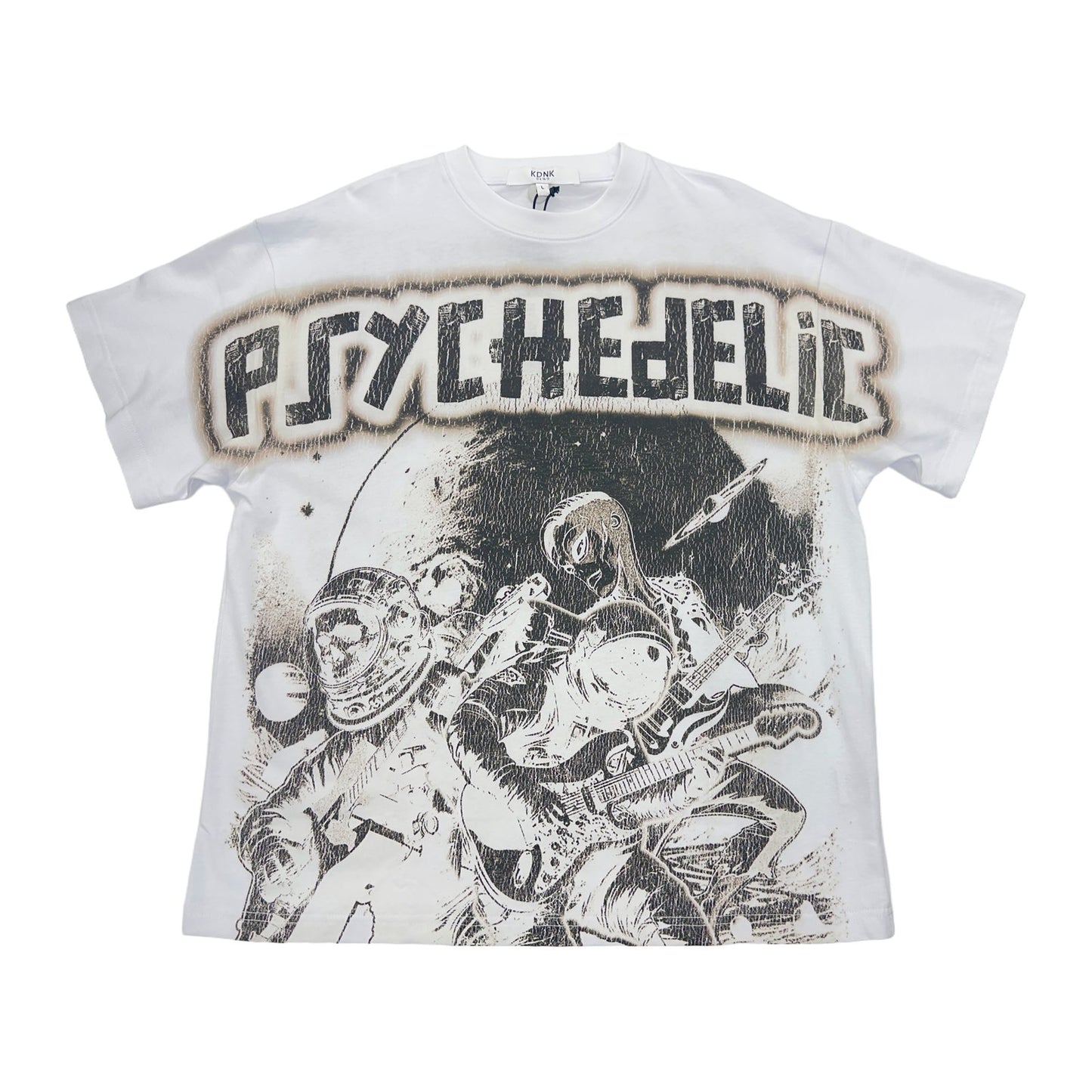 kdnk knt067 tee white