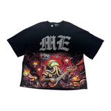 Mixed Emotion MF Squid Guitar Tee — Black
