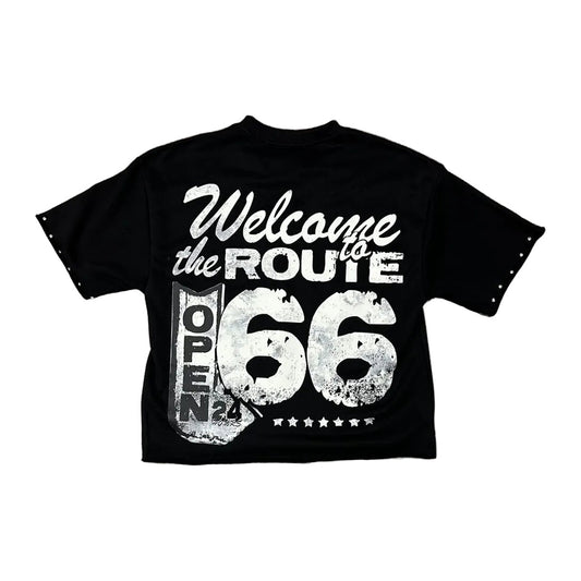 BKYS "Ice Cold" Rhinestone Tee - Black