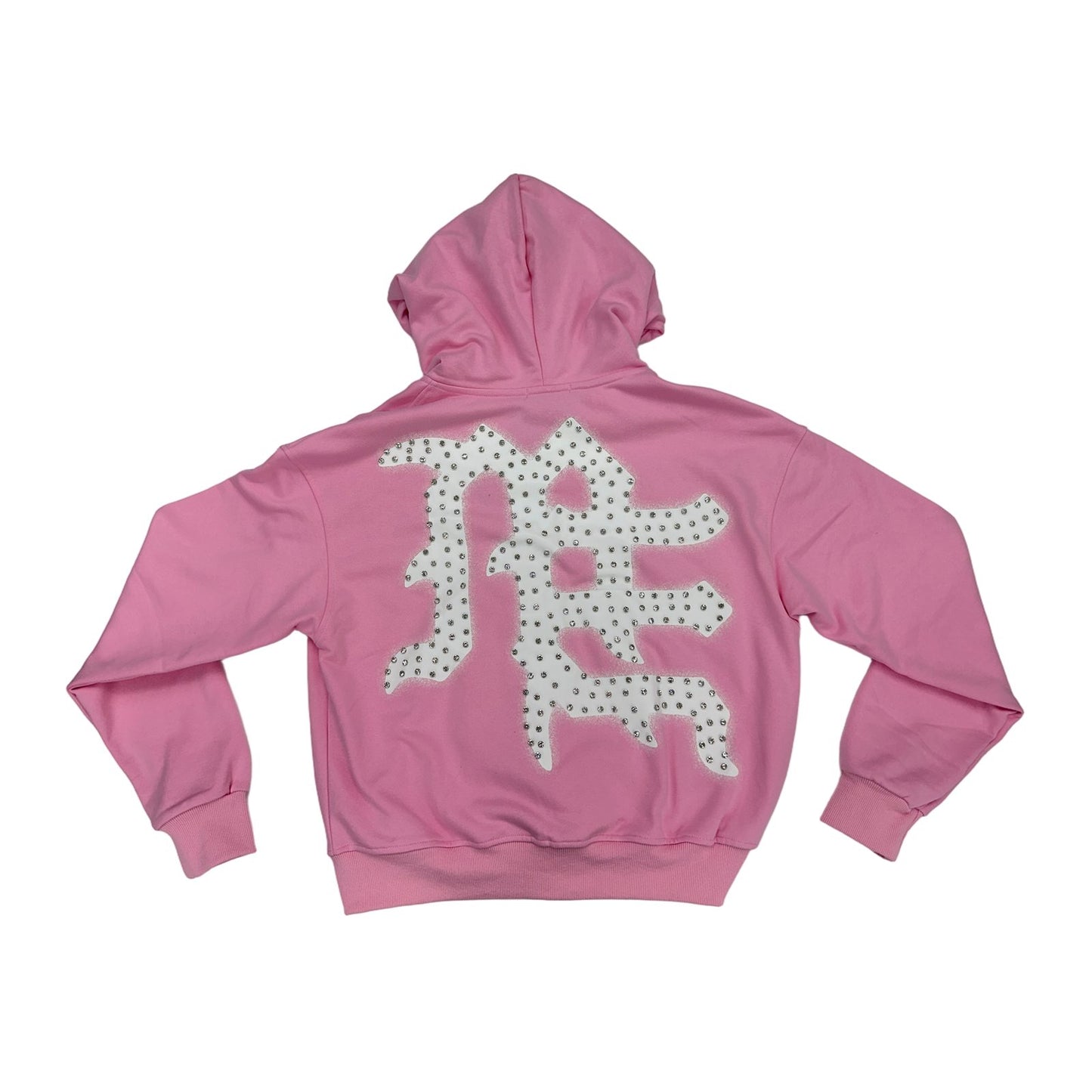 mixed emotion emotion never dies pink hoodie